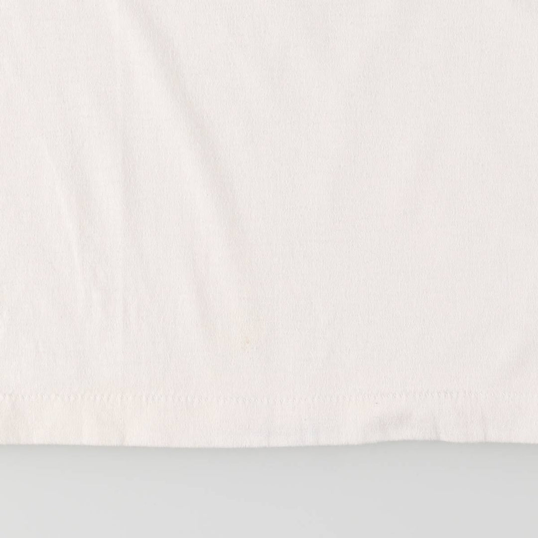 90'S Floral Sunflower Pattern Print T-shirt Made in USA Women's XXL Vintage cotton white type Vintage Second Hand