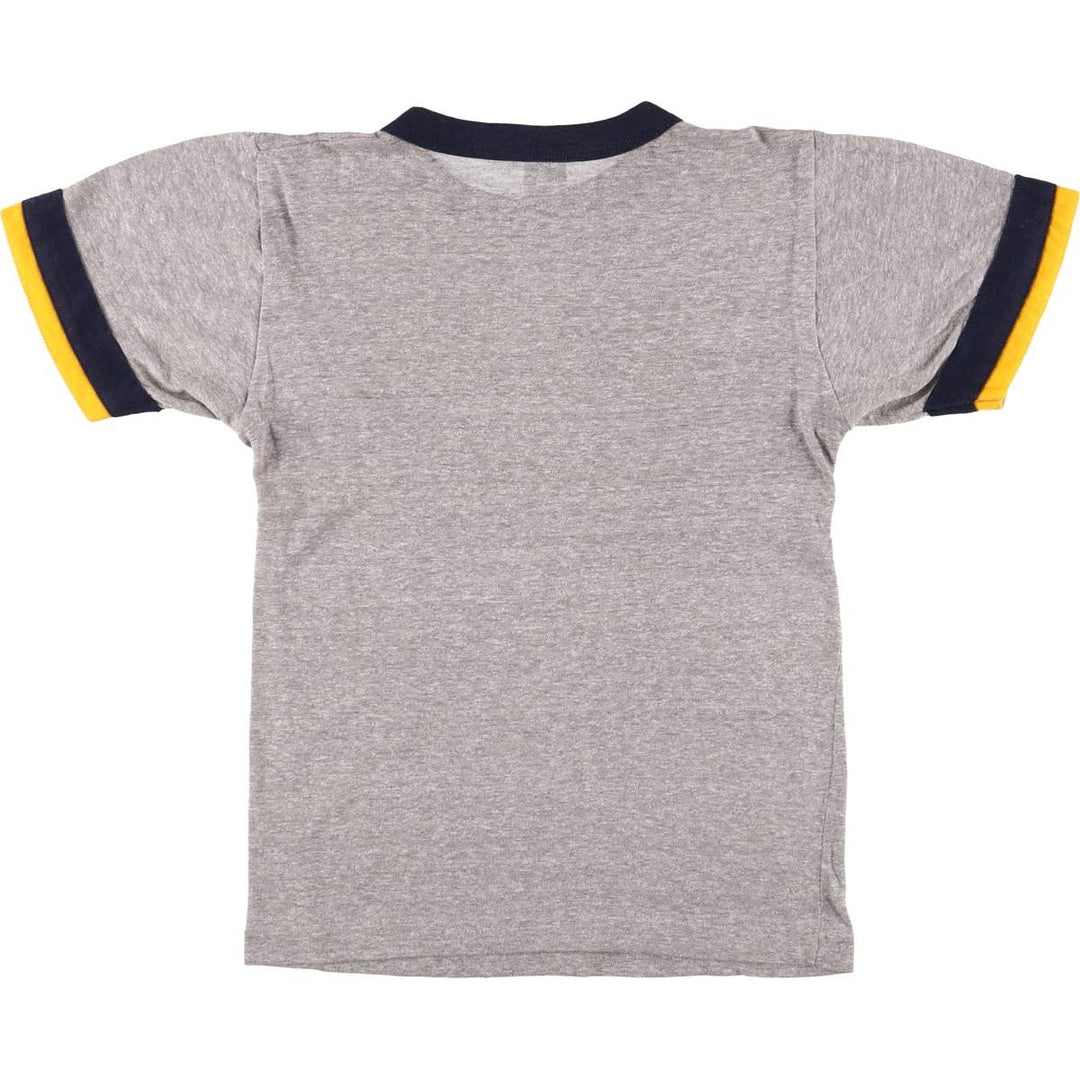 Vintage 1980'S Champion Trico Tag College T-shirt, Made in USA, Women's Size Small polyester gray type Vintage Second Hand