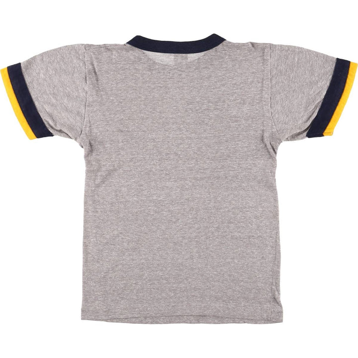 Vintage 1980'S Champion Trico Tag College T-shirt, Made in USA, Women's Size Small polyester gray type Vintage Second Hand