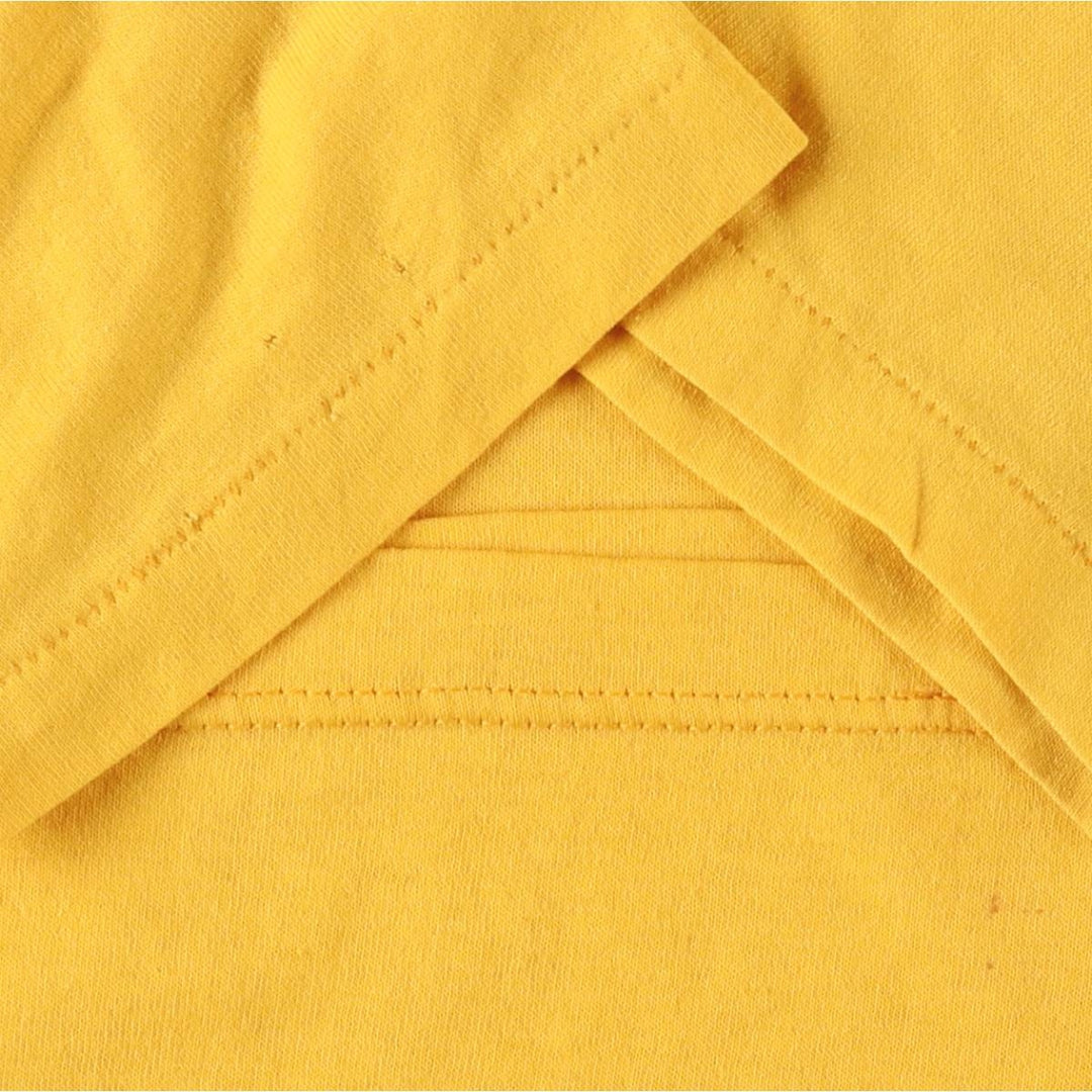 Vintage 1980'S Champion Trico Tag College T-shirt, Made in USA, Women's Size Small polyester yellow type Vintage Second Hand