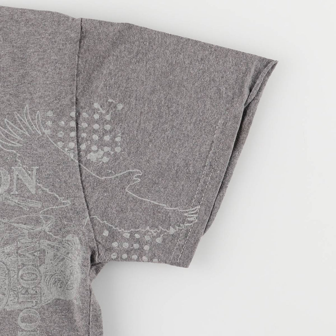 2000'S Harley-Davidson Motorcycle T-shirt, Women's, Size Medium cotton gray type Vintage Second Hand