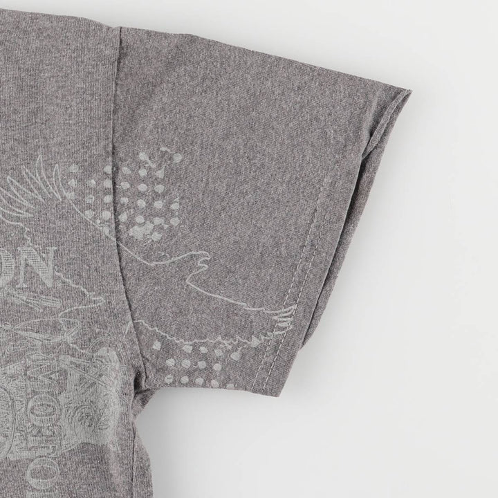 2000'S Harley-Davidson Motorcycle T-shirt, Women's, Size Medium cotton gray type Vintage Second Hand