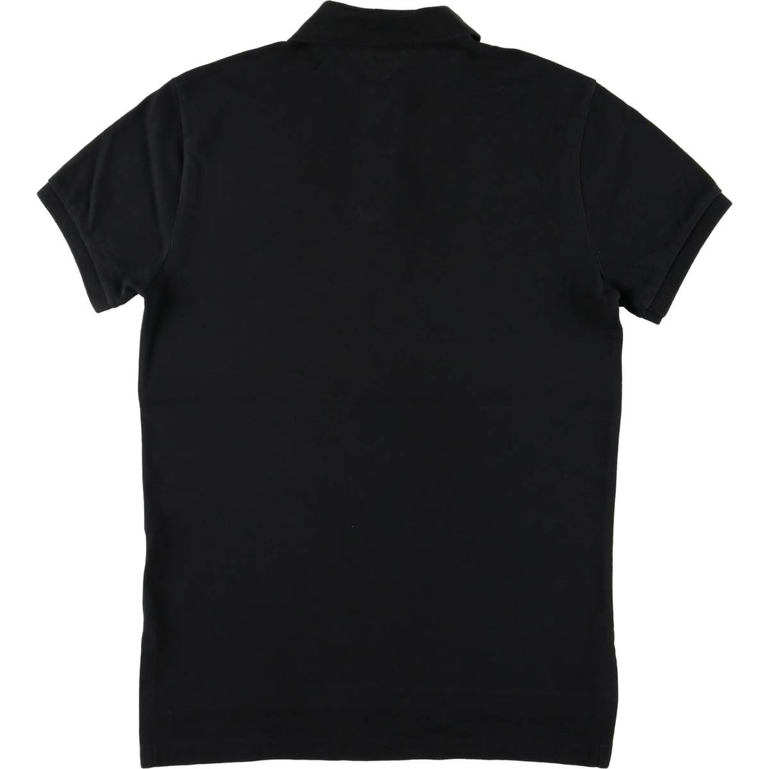 Ralph Lauren POLO by Ralph Lauren CUSTOM FIT short-sleeved polo shirt, men's size S cotton black type Vintage Second Hand
