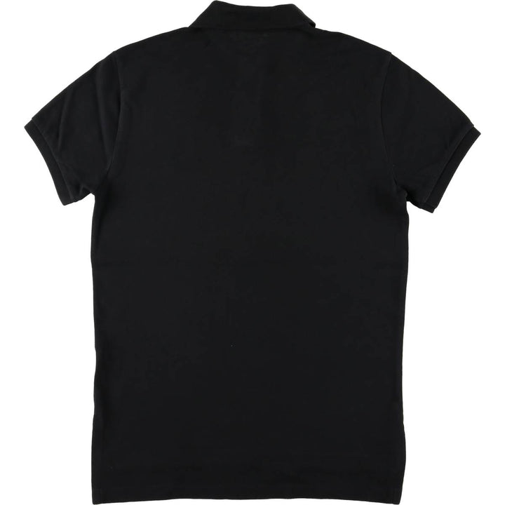 Ralph Lauren POLO by Ralph Lauren CUSTOM FIT short-sleeved polo shirt, men's size S cotton black type Vintage Second Hand