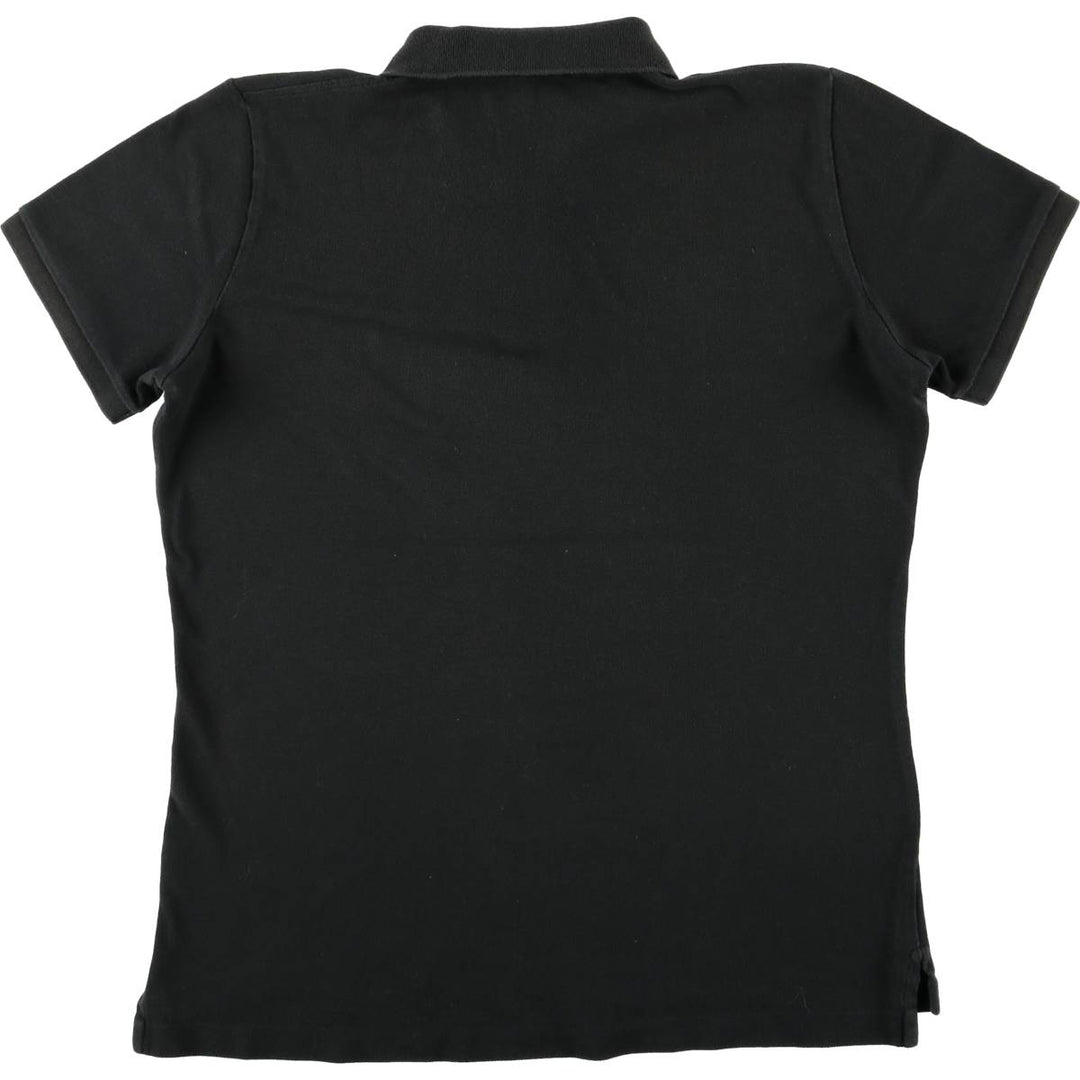 Ralph Lauren THE SKINNY POLO short sleeve polo shirt, women's size XL cotton black type Vintage Second Hand
