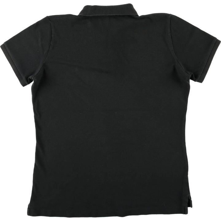 Ralph Lauren THE SKINNY POLO short sleeve polo shirt, women's size XL cotton black type Vintage Second Hand
