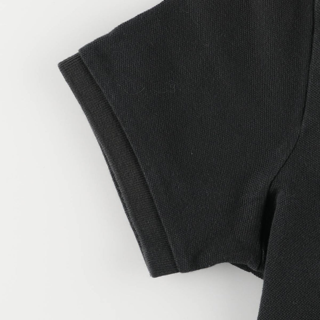 Ralph Lauren THE SKINNY POLO short sleeve polo shirt, women's size XL cotton black type Vintage Second Hand