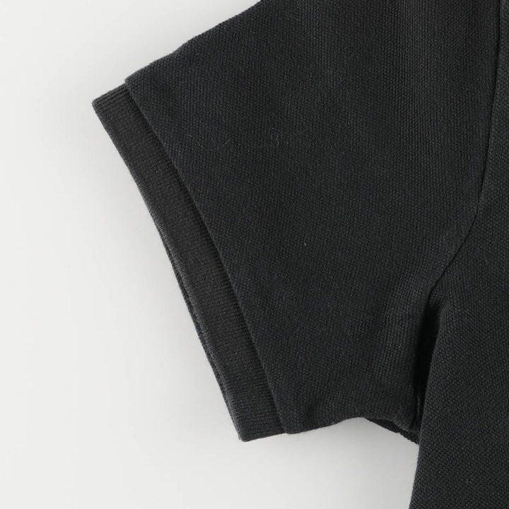 Ralph Lauren THE SKINNY POLO short sleeve polo shirt, women's size XL cotton black type Vintage Second Hand