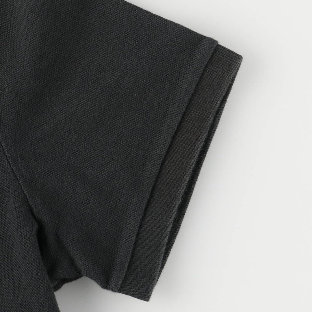 Ralph Lauren THE SKINNY POLO short sleeve polo shirt, women's size XL cotton black type Vintage Second Hand