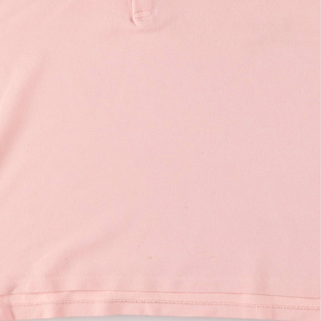 Ralph Lauren short-sleeved polo shirt, women's size XL cotton coral Vintage Second Hand