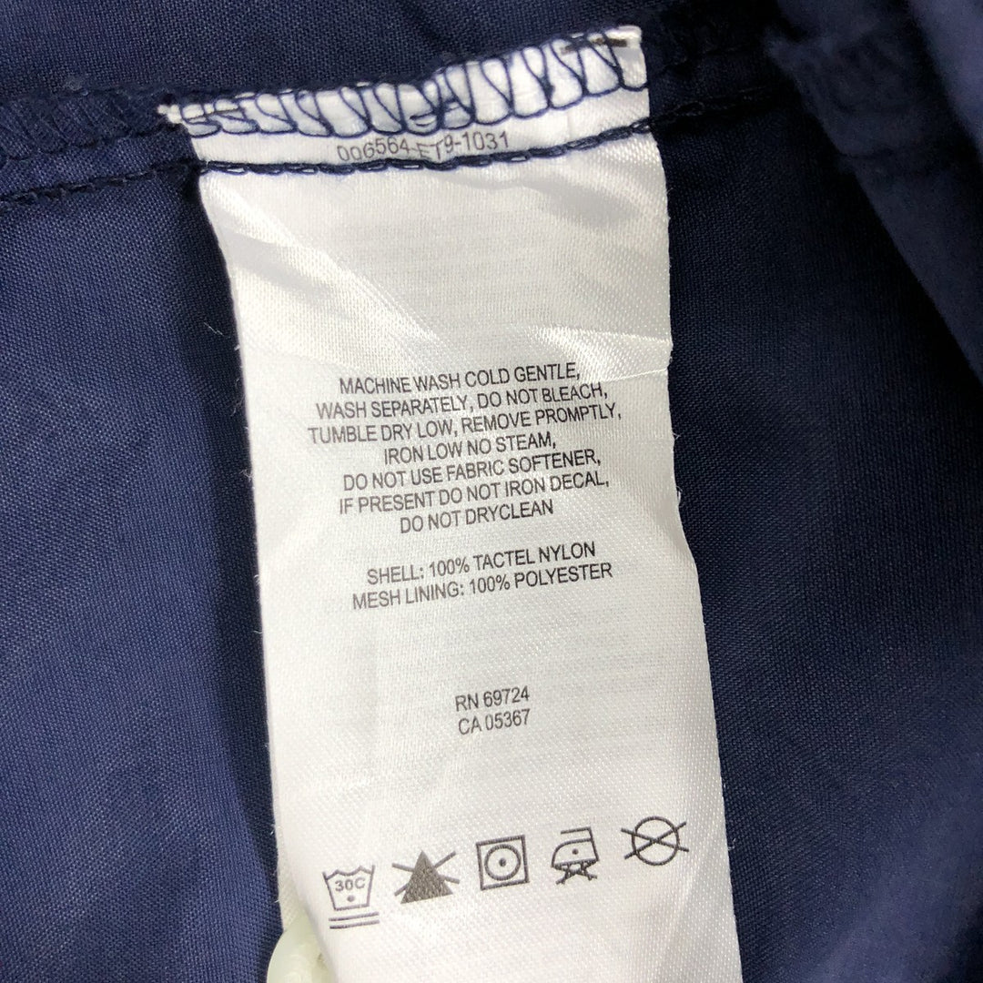 Columbia PFG OMNI-SHADE Button-down Short Sleeve Fishing Shirt, Men's XL Nylon navy blue type Vintage Second Hand