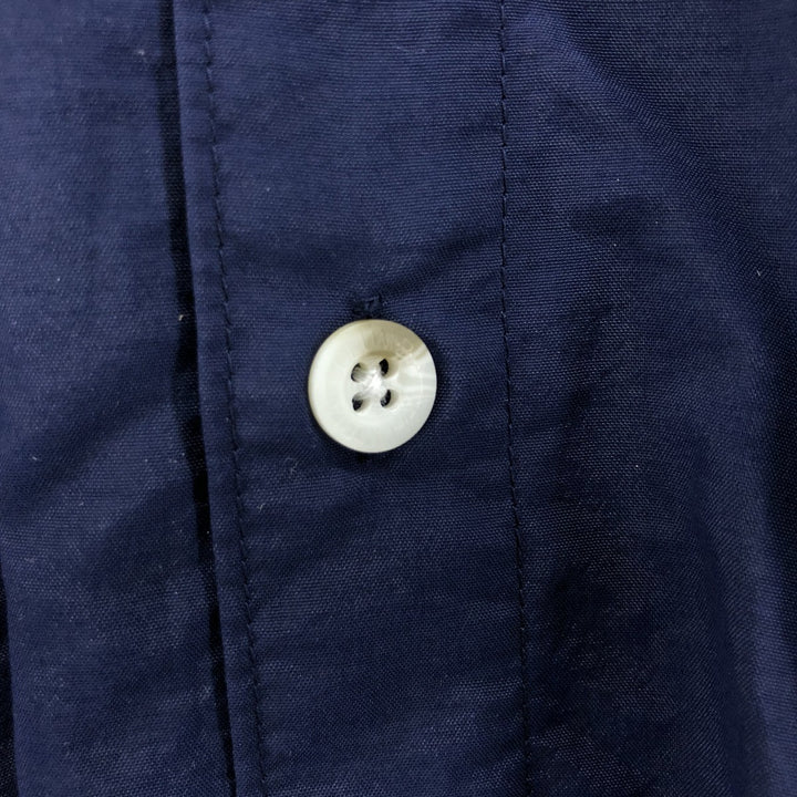Columbia PFG OMNI-SHADE Button-down Short Sleeve Fishing Shirt, Men's XL Nylon navy blue type Vintage Second Hand