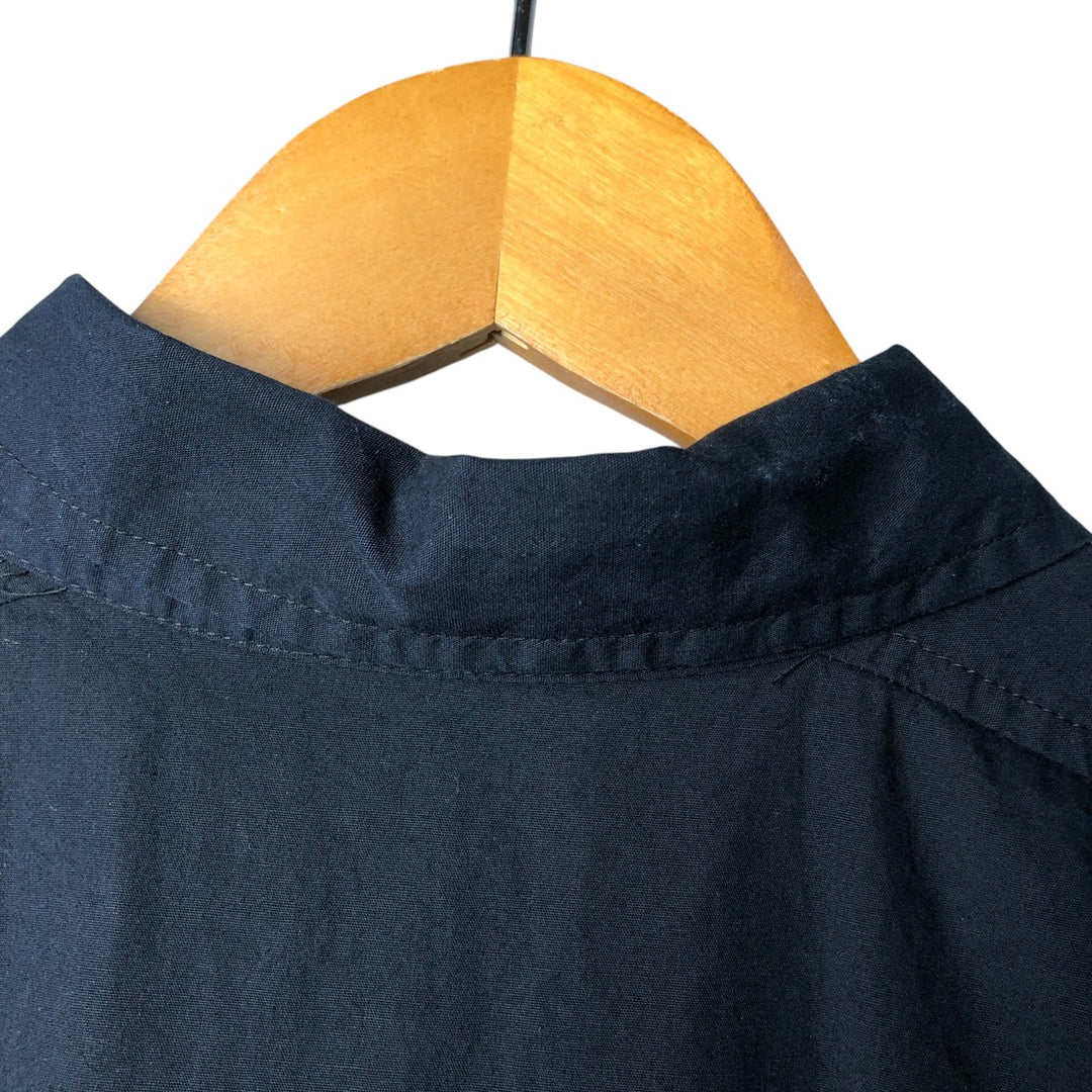 Columbia PFG Short Sleeve Fishing Shirt, Men's Size L cotton black type Vintage Second Hand