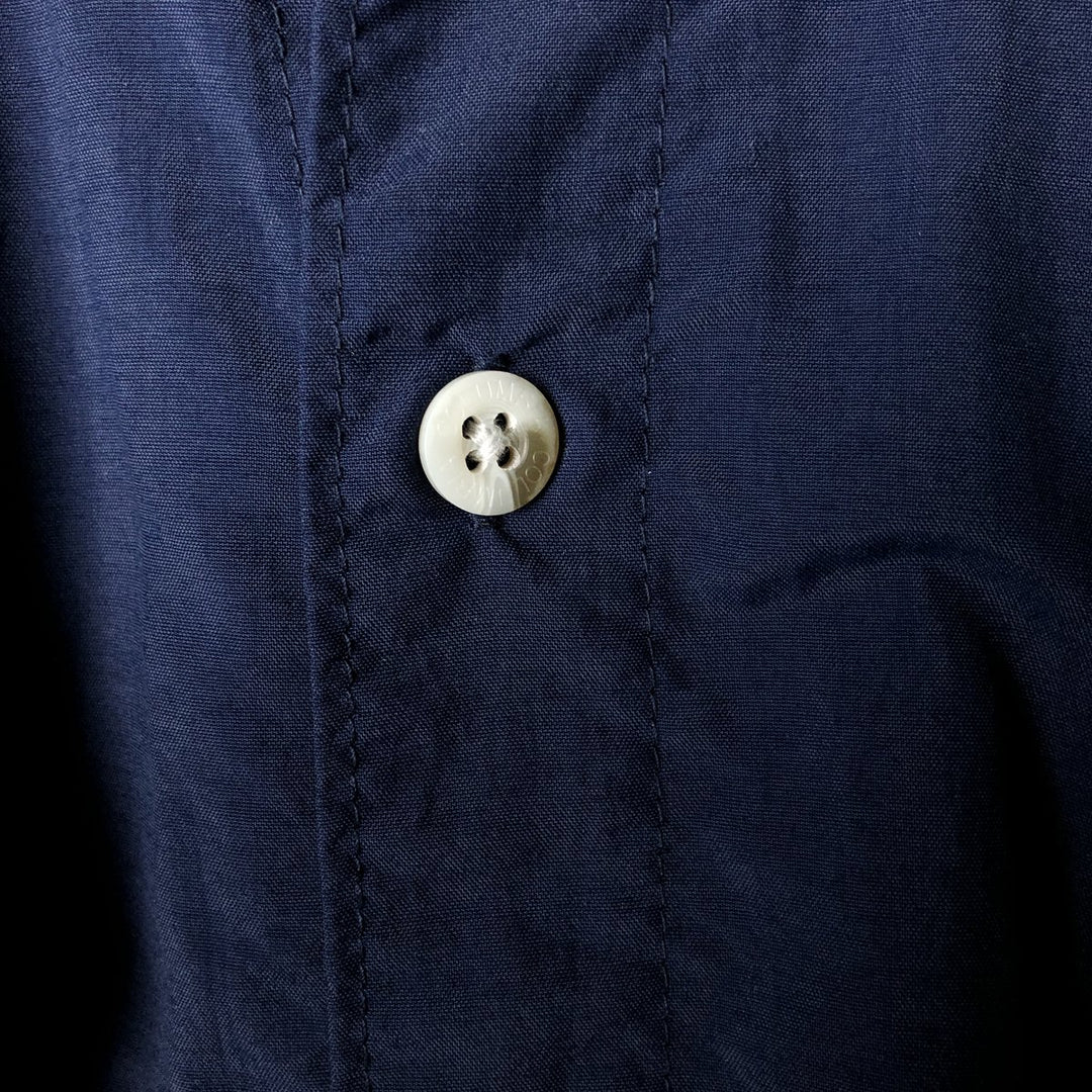 Columbia PFG OMNI-SHADE Button-down Short Sleeve Fishing Shirt, Men's XL unclear navy blue type Vintage Second Hand