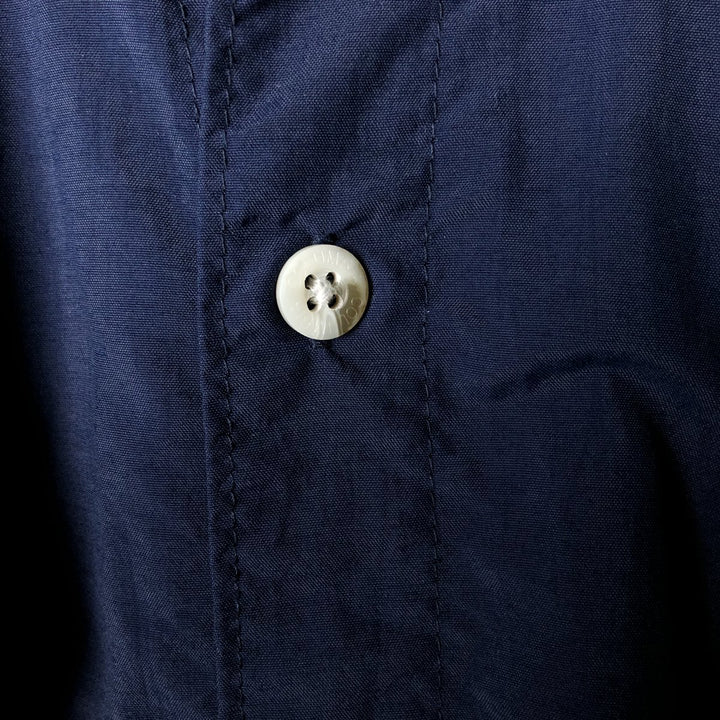 Columbia PFG OMNI-SHADE Button-down Short Sleeve Fishing Shirt, Men's XL unclear navy blue type Vintage Second Hand