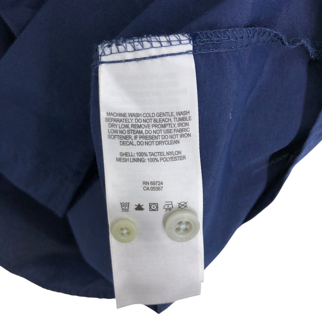 Columbia PFG OMNI-SHADE Button-down Short Sleeve Fishing Shirt, Men's XL Nylon navy blue type Vintage Second Hand