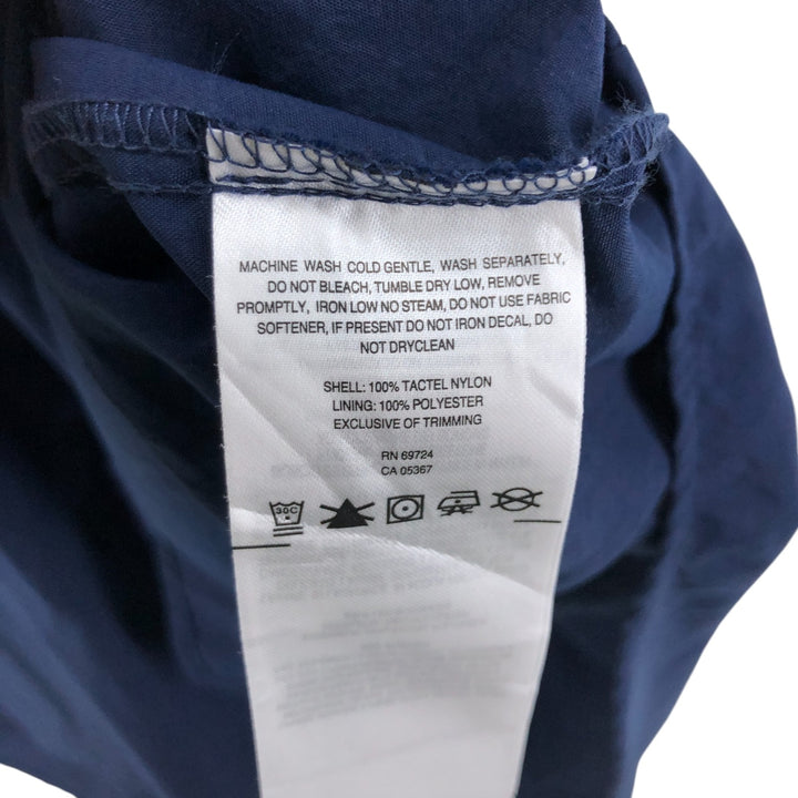 Columbia PFG OMNI-SHADE Button-down Short Sleeve Fishing Shirt, Men's Size L Nylon navy blue type Vintage Second Hand