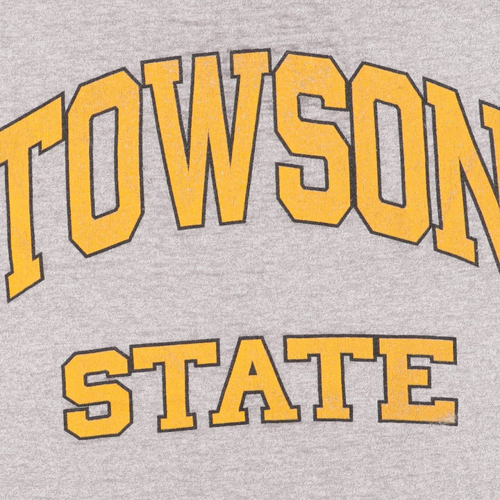 Vintage 90'S college T-shirt, size S, men's unclear gray type Vintage Second Hand