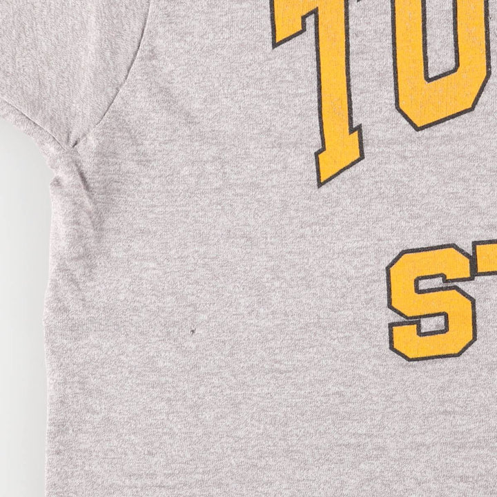 Vintage 90'S college T-shirt, size S, men's unclear gray type Vintage Second Hand