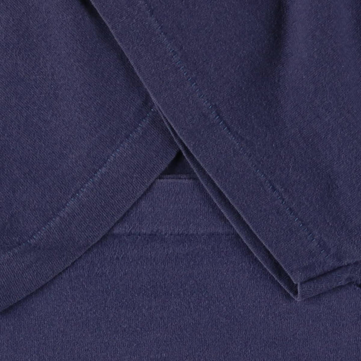 90'S Fruit of the Loom College T-shirt, Made in USA, Men's XL, Vintage cotton navy blue type Vintage Second Hand