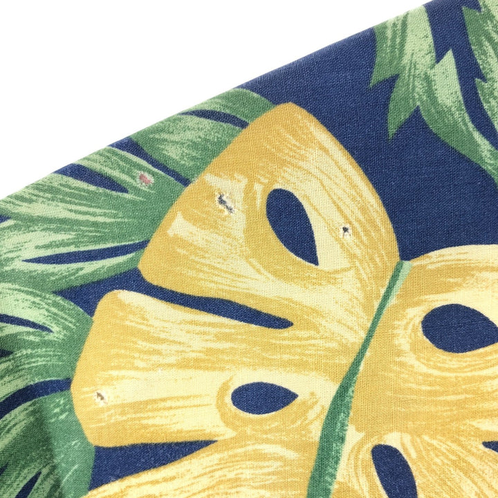 80s-90'S Reyn Spooner Diamond Head Tag All-Over Rayon Hawaiian Aloha Shirt Box Shirt Men's XL Size Rayon blue type Vintage Second Hand