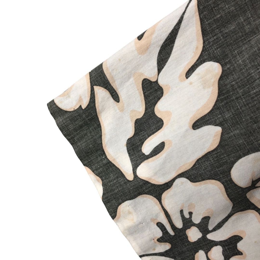 90'S Reyn Spooner Swimsuit Tag Print Pullover Button-Down Hawaiian Aloha Shirt, Men's XXL cotton gray type Vintage Second Hand