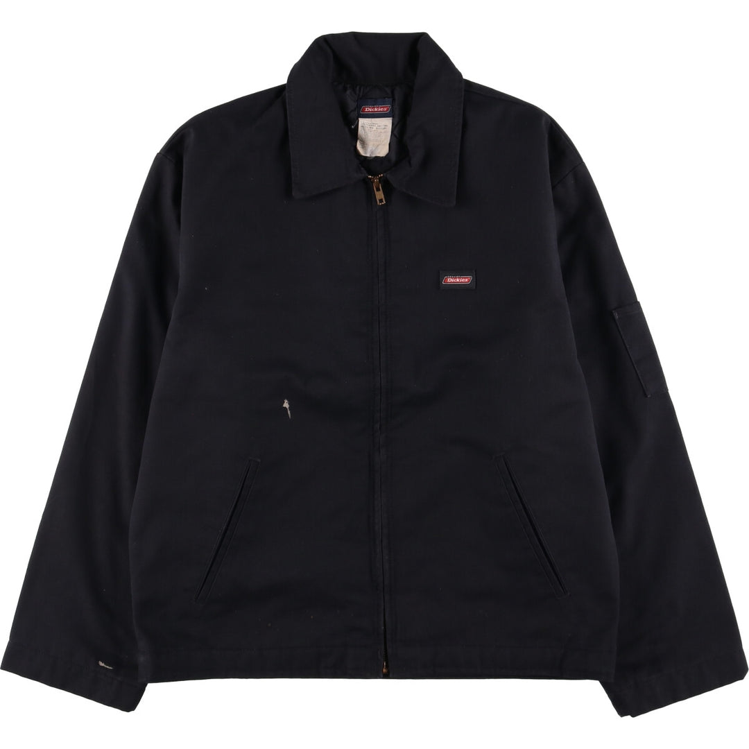 90'S Dickies Work Jacket, Men's Size L, Vintage polyester black type Vintage Second Hand