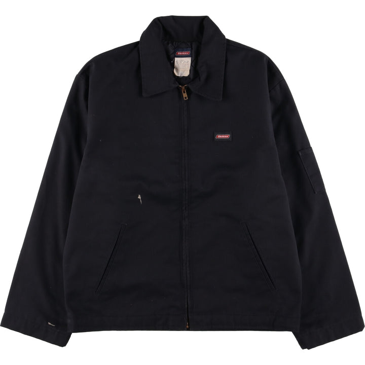 90'S Dickies Work Jacket, Men's Size L, Vintage polyester black type Vintage Second Hand