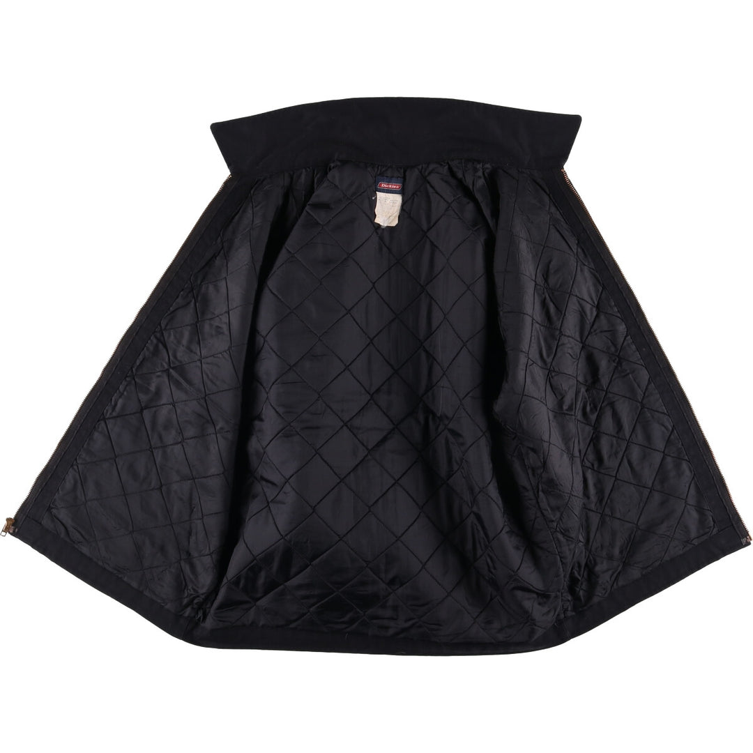 90'S Dickies Work Jacket, Men's Size L, Vintage polyester black type Vintage Second Hand