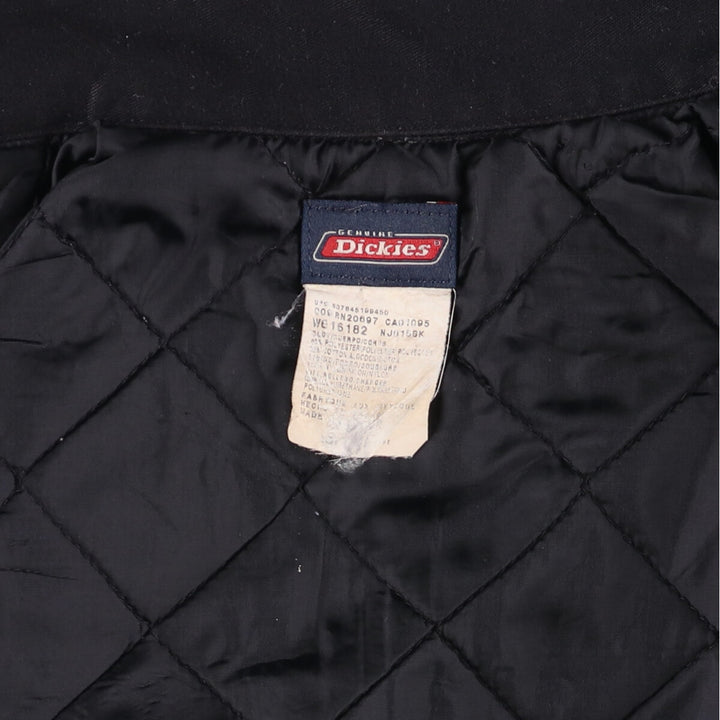 90'S Dickies Work Jacket, Men's Size L, Vintage polyester black type Vintage Second Hand