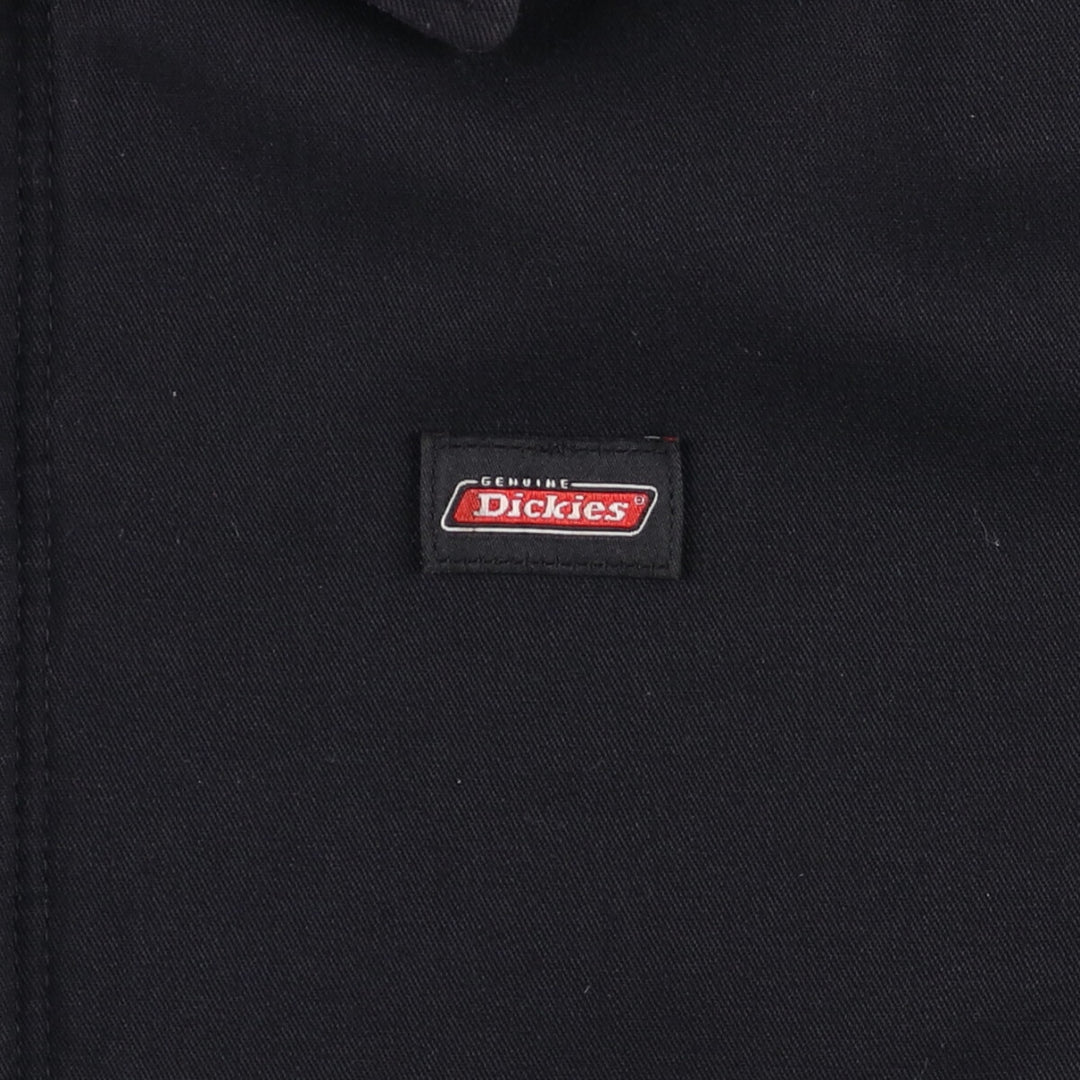 90'S Dickies Work Jacket, Men's Size L, Vintage polyester black type Vintage Second Hand