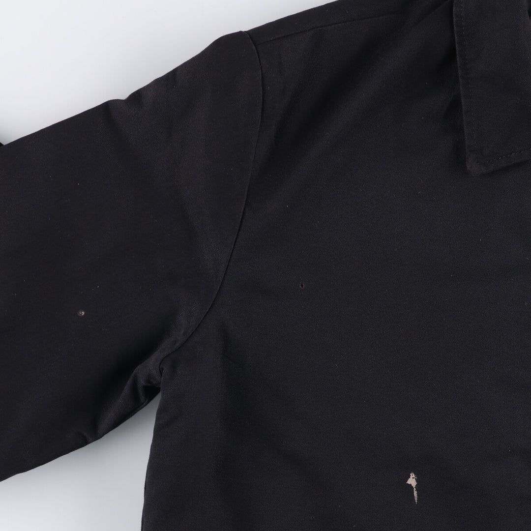 90'S Dickies Work Jacket, Men's Size L, Vintage polyester black type Vintage Second Hand