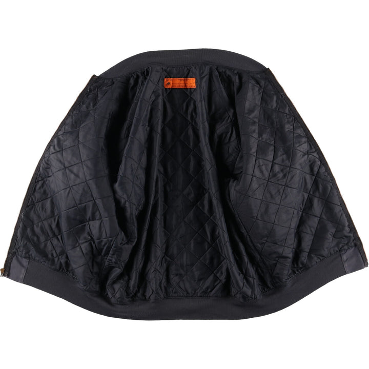 Vintage 80s-90'S Red Kap Work Jacket, Made in USA, Men's XL polyester Charcoal Vintage Second Hand