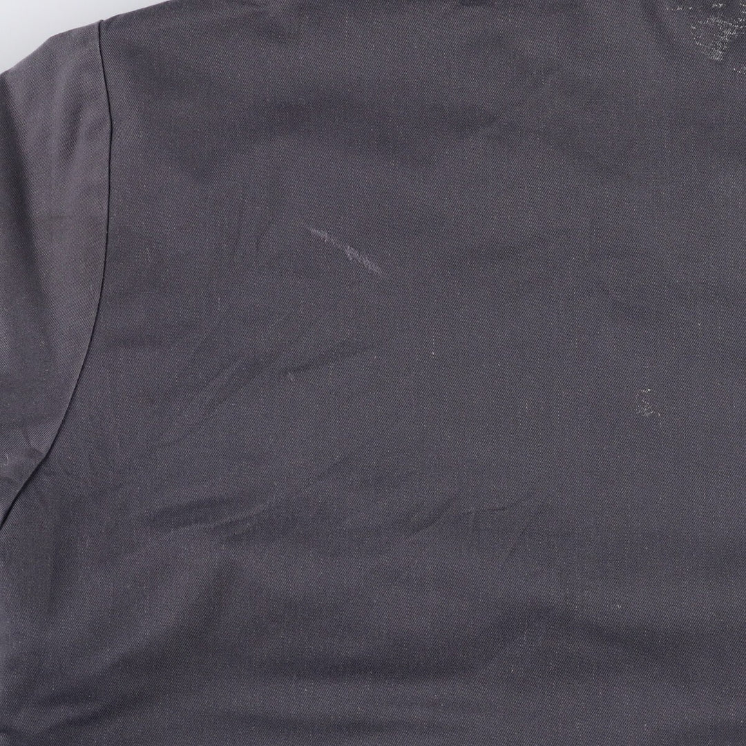 Vintage 80s-90'S Red Kap Work Jacket, Made in USA, Men's XL polyester Charcoal Vintage Second Hand