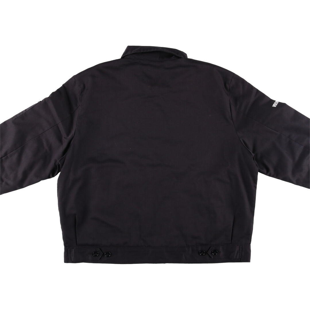 Dickies VOLVO padded work jacket, men's size XL polyester black type Vintage Second Hand