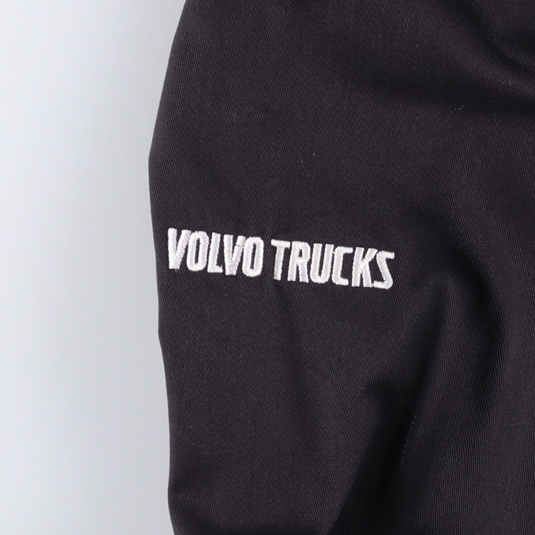 Dickies VOLVO padded work jacket, men's size XL polyester black type Vintage Second Hand