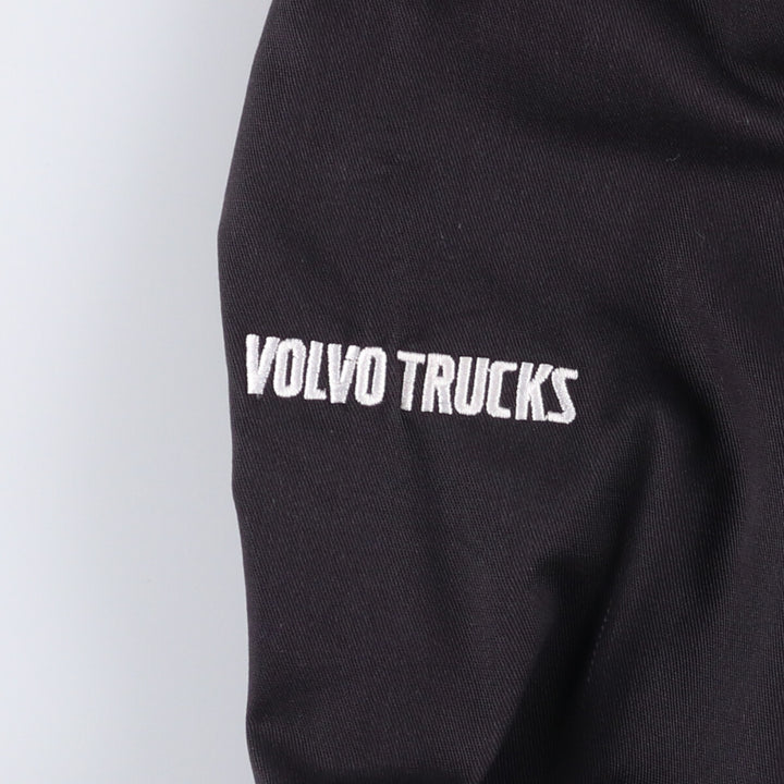 Dickies VOLVO padded work jacket, men's size XL polyester black type Vintage Second Hand