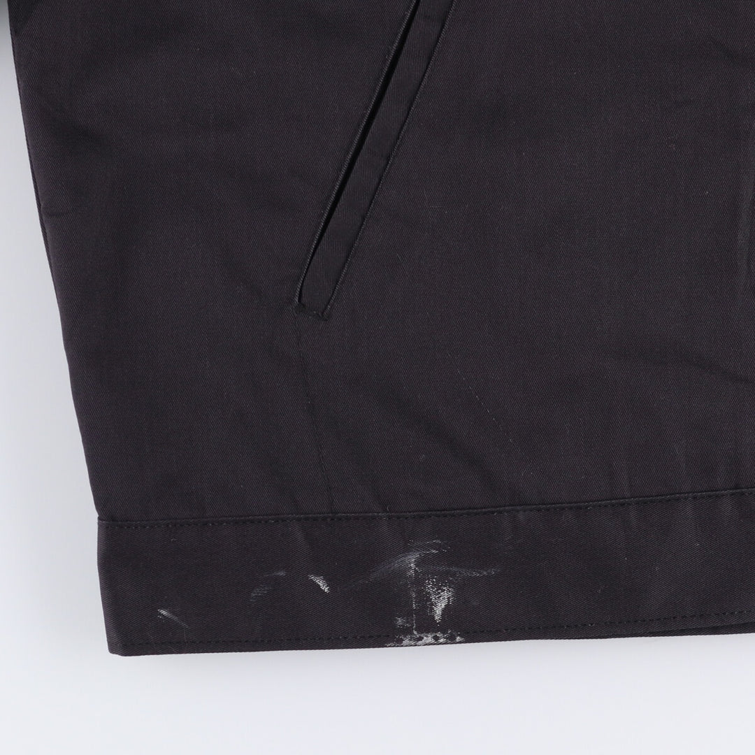 Dickies VOLVO padded work jacket, men's size XL polyester black type Vintage Second Hand