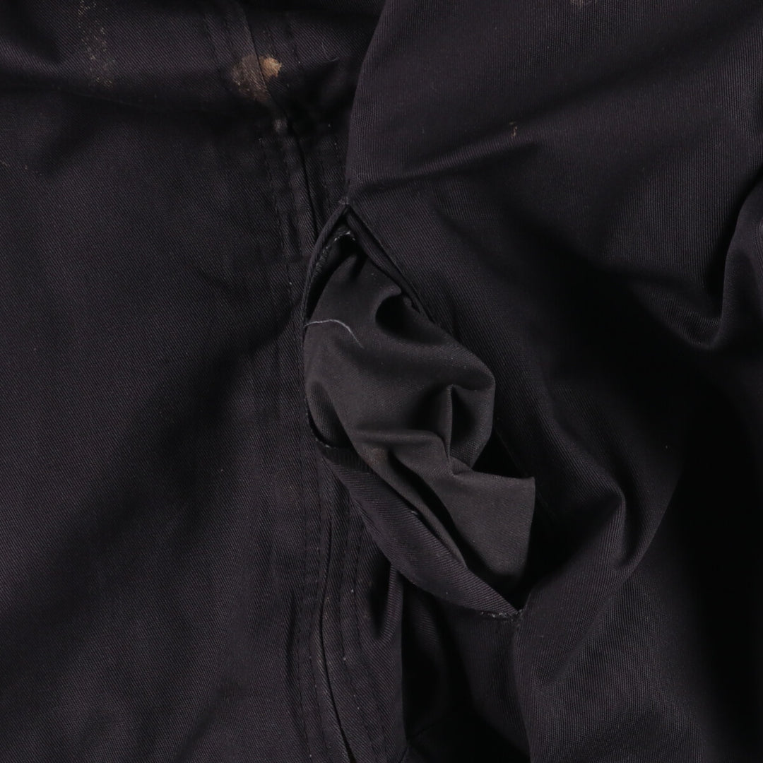 Dickies VOLVO padded work jacket, men's size XL polyester black type Vintage Second Hand