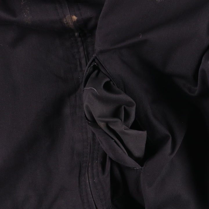 Dickies VOLVO padded work jacket, men's size XL polyester black type Vintage Second Hand