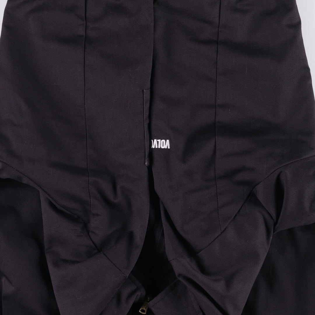 Dickies VOLVO padded work jacket, men's size XL polyester black type Vintage Second Hand