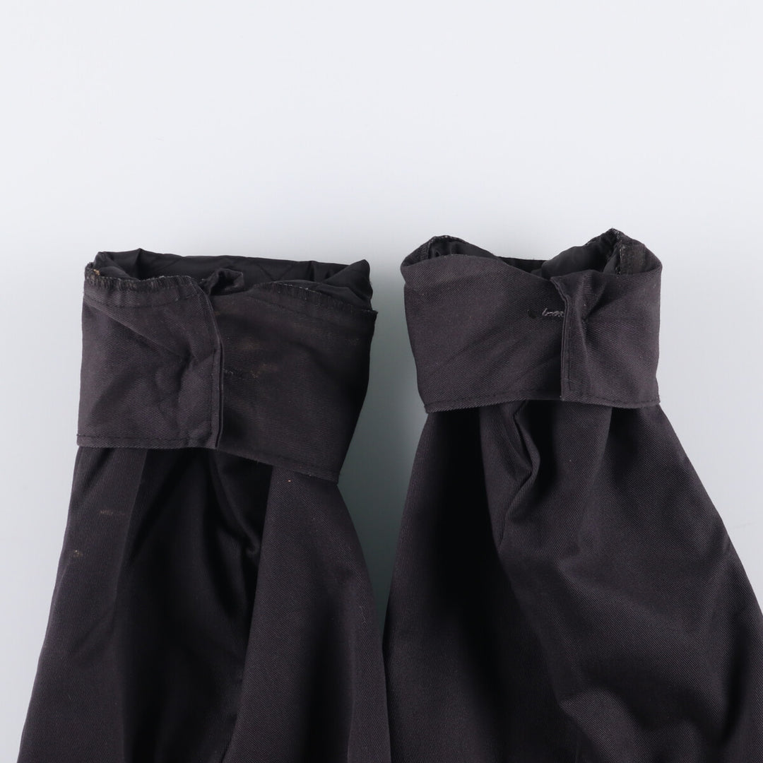 Dickies VOLVO padded work jacket, men's size XL polyester black type Vintage Second Hand