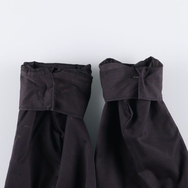 Dickies VOLVO padded work jacket, men's size XL polyester black type Vintage Second Hand