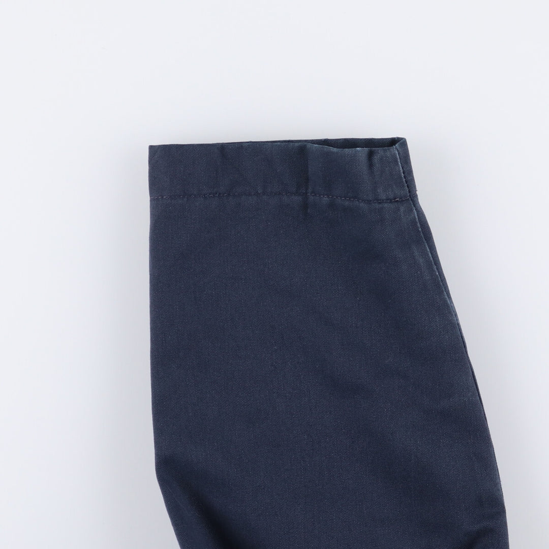 Dickies padded work jacket, men's size L polyester navy blue type Vintage Second Hand