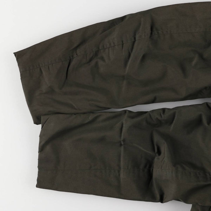 MANSTYLE padded zip-up jacket, men's size M polyester Khaki type Vintage Second Hand