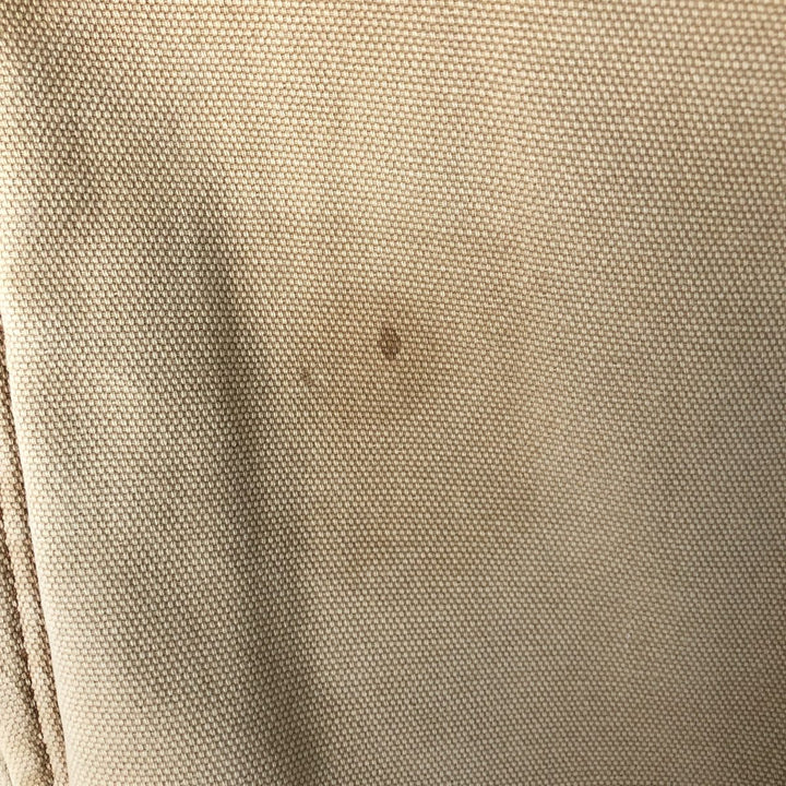 Dickies Active Jacket Type Padded Duck Full Zip Hoodie, Men's Size L cotton Beige type Vintage Second Hand