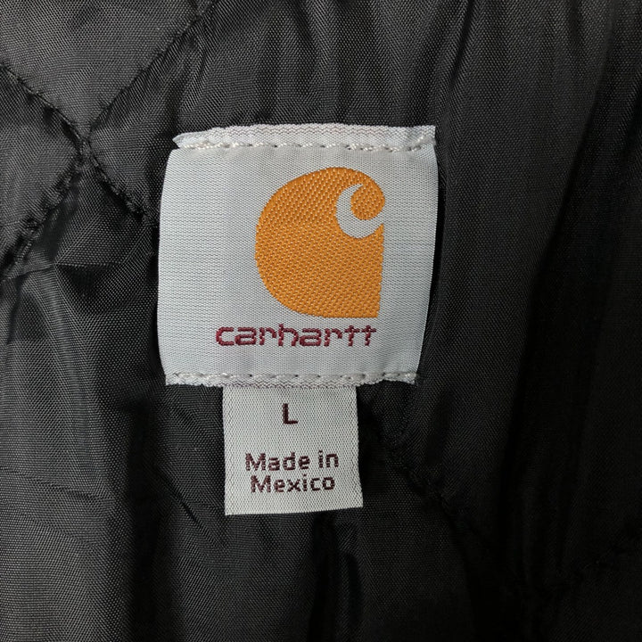 Carhartt Traditional Padded Duck Work Jacket, Men's Size L cotton navy blue type Vintage Second Hand