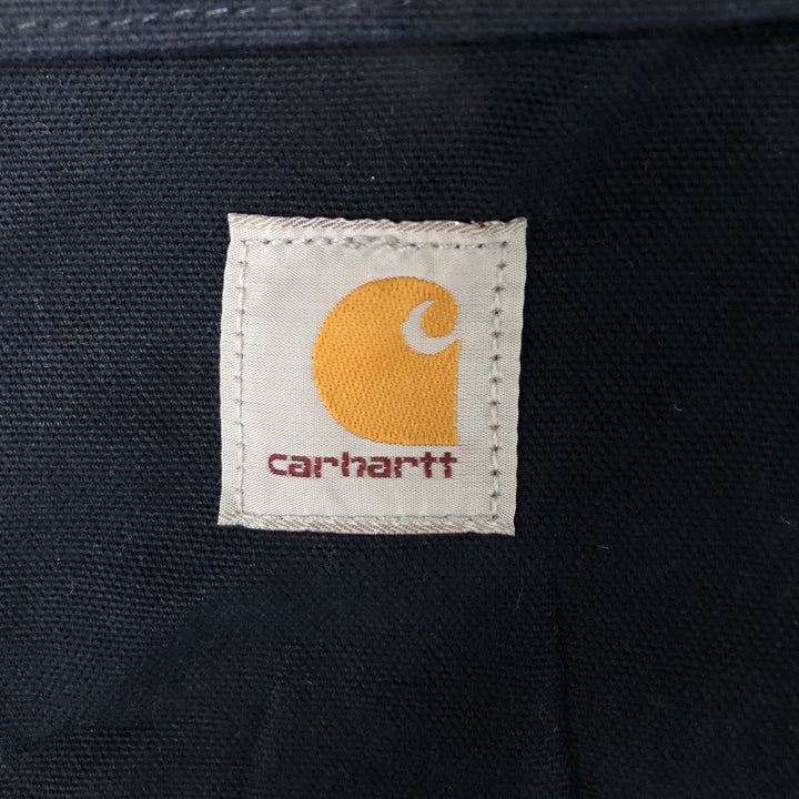 Carhartt Traditional Padded Duck Work Jacket, Men's Size L cotton navy blue type Vintage Second Hand