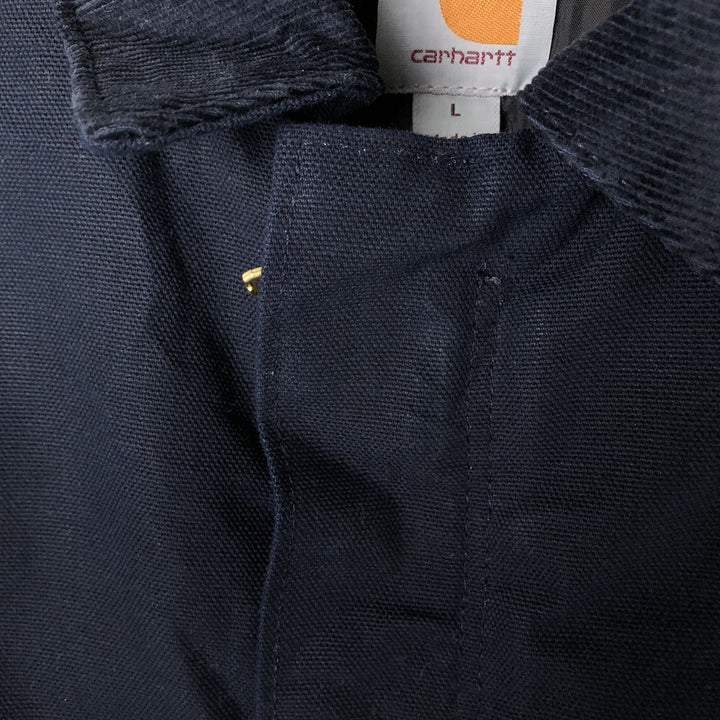 Carhartt Traditional Padded Duck Work Jacket, Men's Size L cotton navy blue type Vintage Second Hand