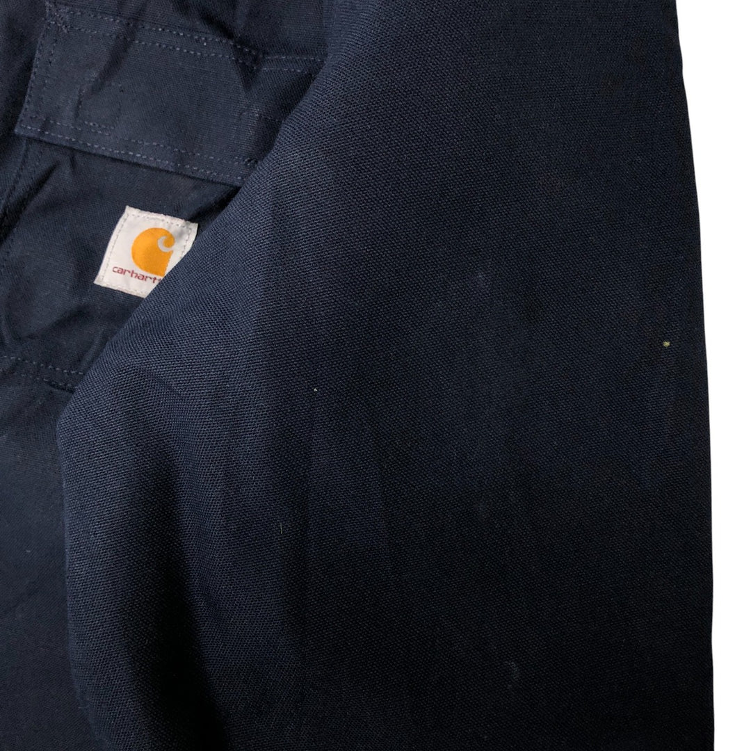 Carhartt Traditional Padded Duck Work Jacket, Men's Size L cotton navy blue type Vintage Second Hand